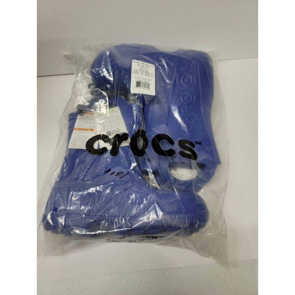 Crocs Kids' Handle It Rain Boots , Cerulean Blue, sz 5 - 5.5 Little Kid
